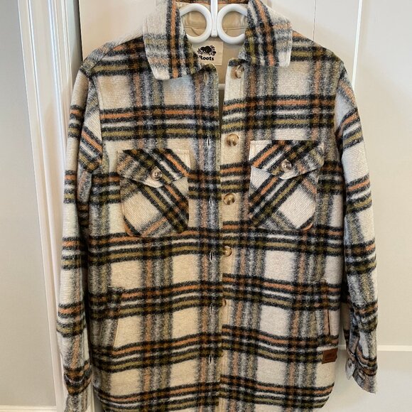 Roots Oversized Shacket - Size XS - Picture 1 of 6
